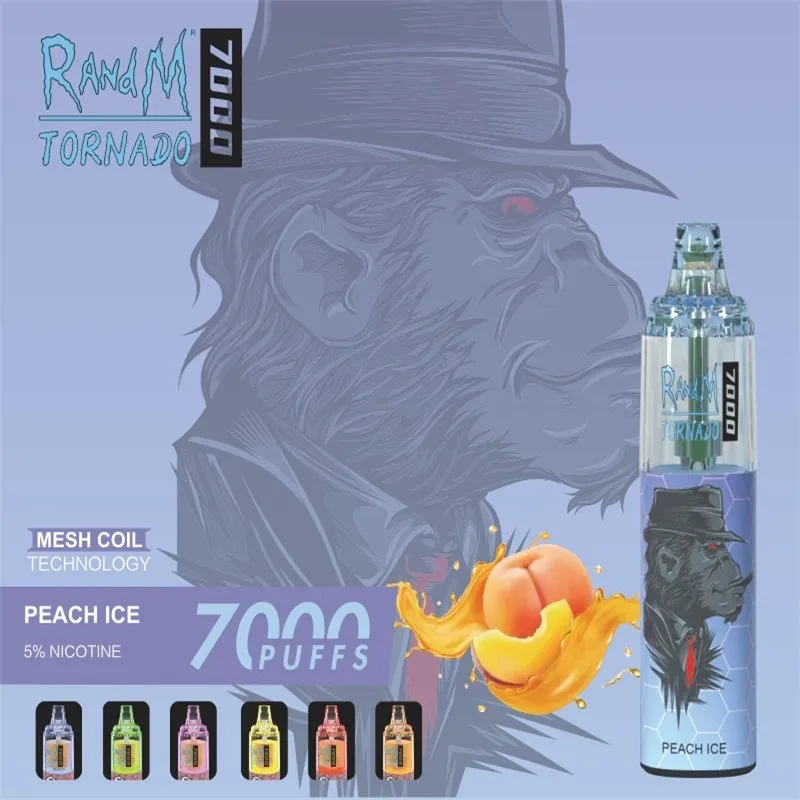 R&M Tornado Disposable Vape | Peach Juicy Flavors 7000 Puffs