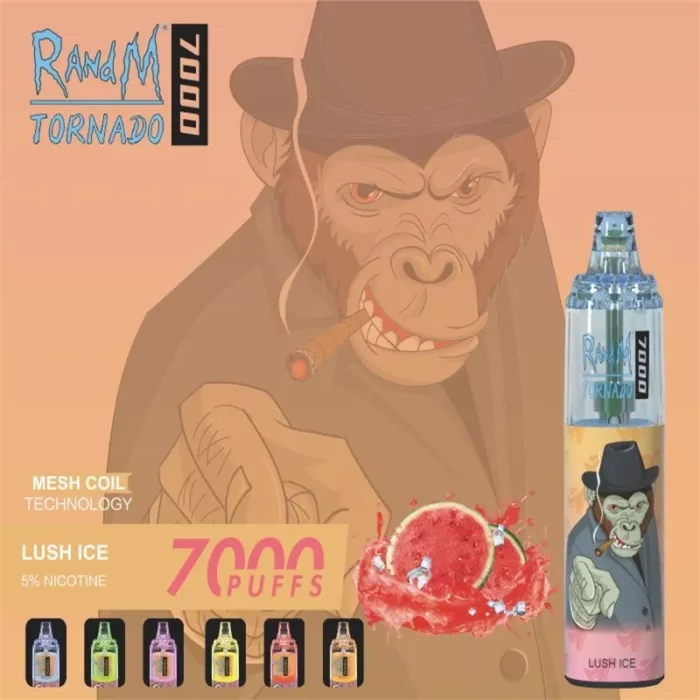 R&M Tornado 7000 Disposable Vape | Lush Juicy Flavors