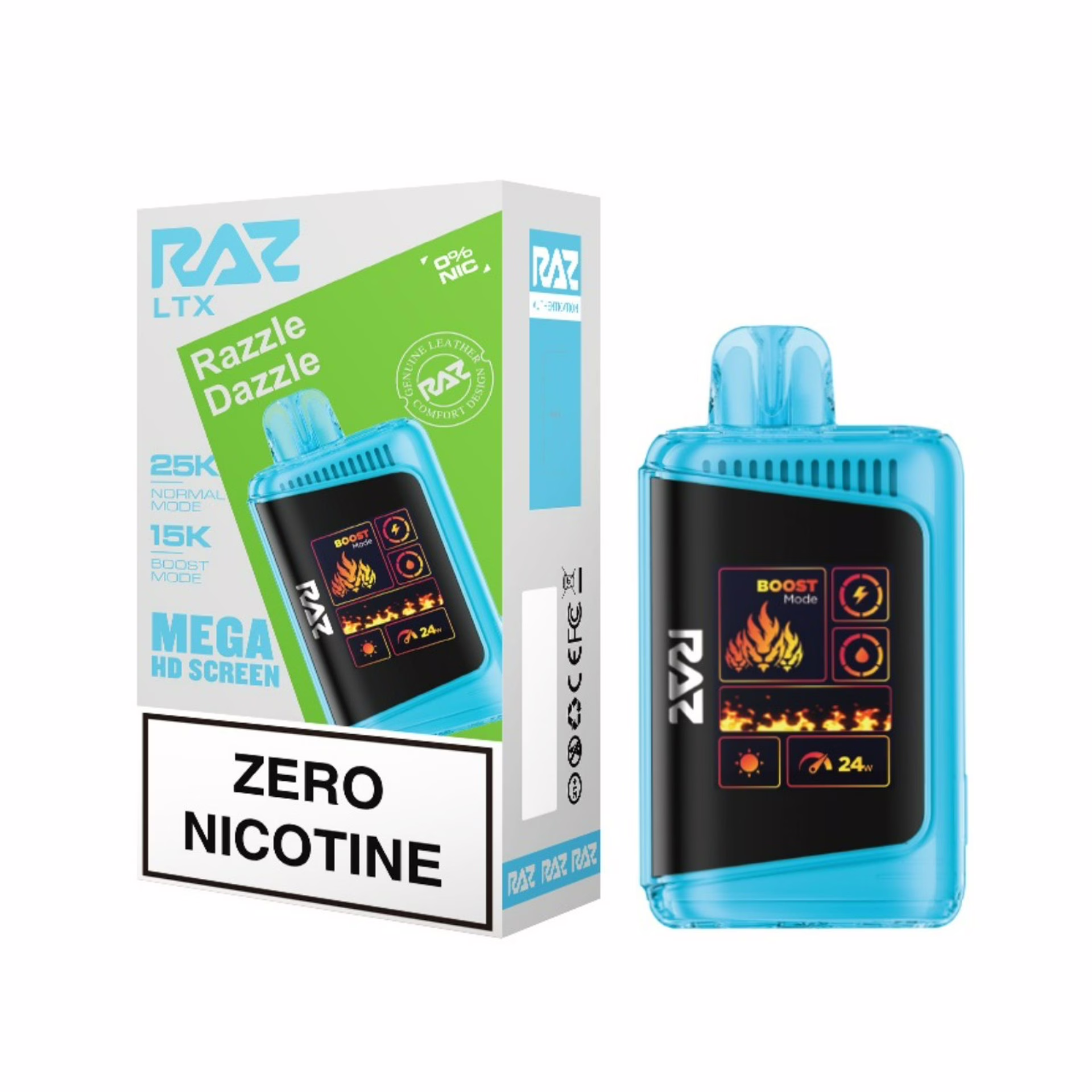 RAZ LTX 25K Disposable Vape – 16 mL E-Liquid, Rechargeable - Image 3
