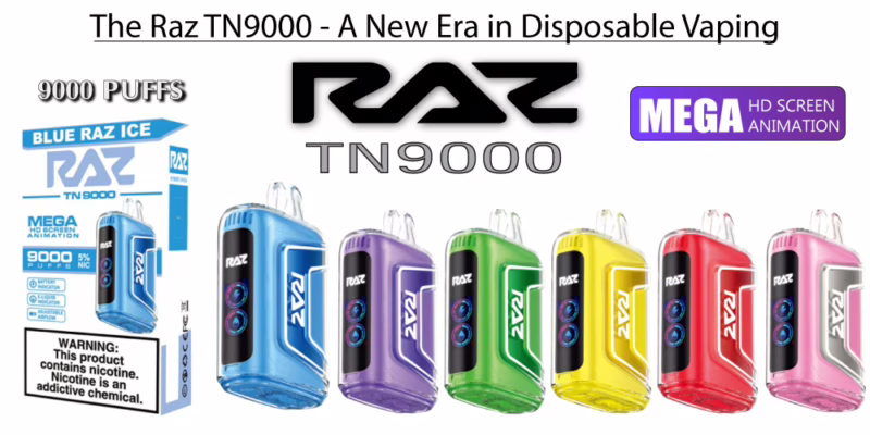 RAZ TN9000 rechargeable disposable vape Germany