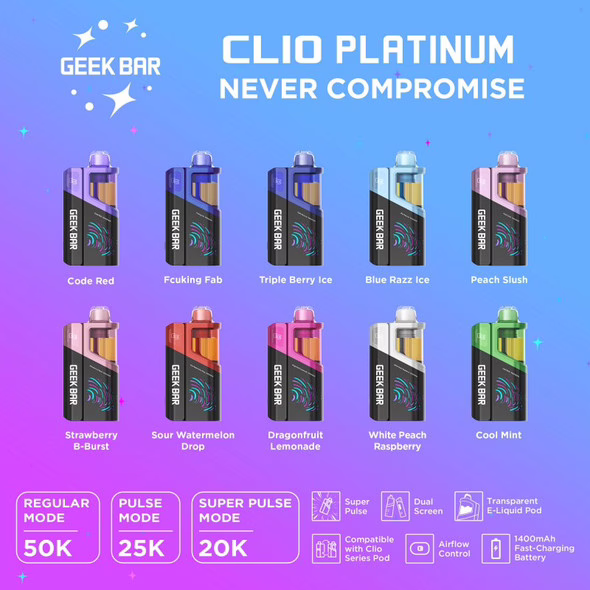 Geek Bar Clio Platinum 50K Kit - Image 2