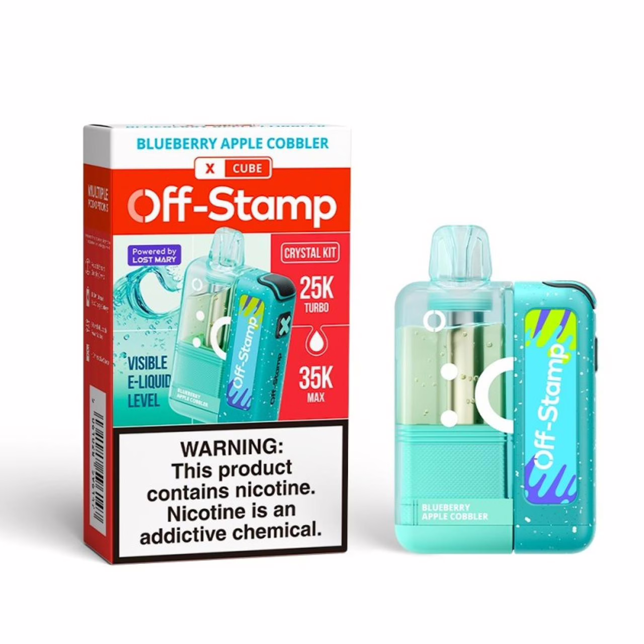 Off-Stamp X-Cube Crystal Cube 35K Kit de Vape - Imagen 4